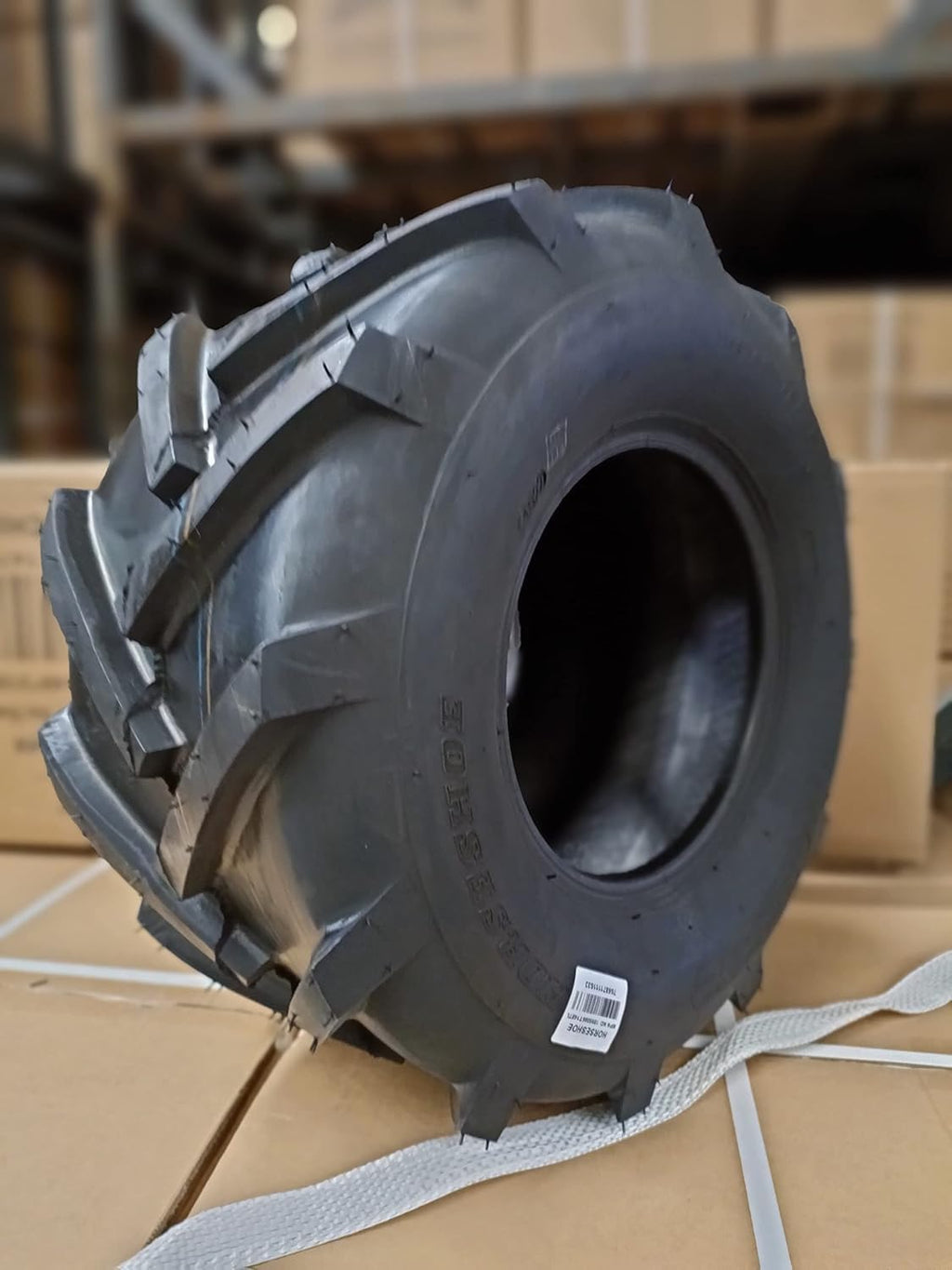 2 NEW HORSESHOE 23x10.50-12 8Ply Ditch Tiller Trencher AG Farm Garden Tractor Lawn Riding Super Duty Lug Tires Tubeless 23x10.5-12 ATV1 T148