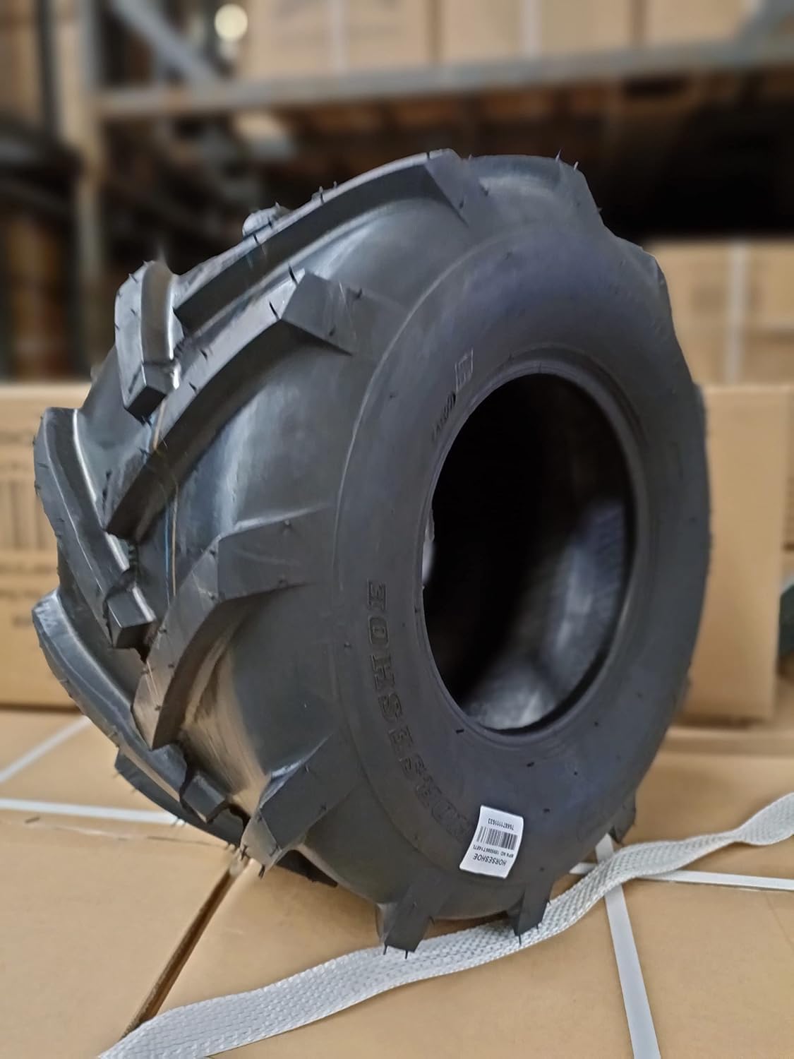 2 NEW HORSESHOE 23x10.50-12 8Ply Ditch Tiller Trencher AG Farm Garden Tractor Lawn Riding Super Duty Lug Tires Tubeless 23x10.5-12 ATV1 T148