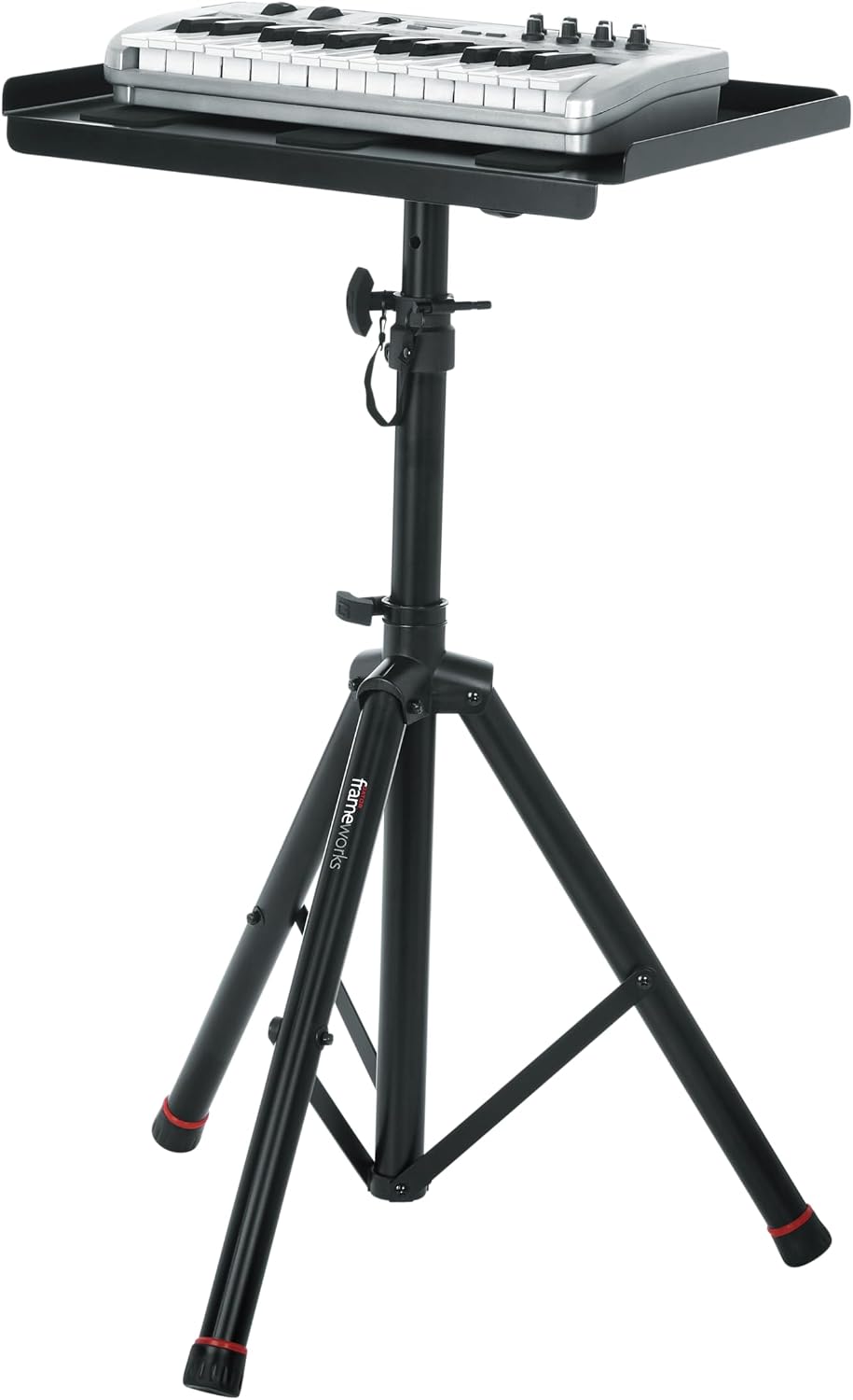 Gator Frameworks GFW-UTL-MEDIATRAY2 Heavy-Duty Adjustable Media Tray Stand