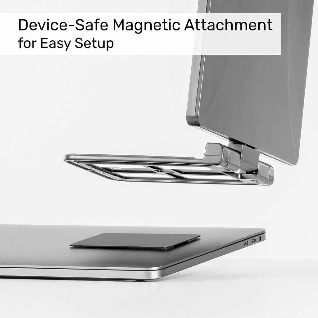 SideTrak Swivel 14' Patented Attachable Portable Monitor for Laptop | FHD TFT Laptop Dual Screen | Mac, PC & Chrome Compatible | Fits All Laptops | Powered by USB-C® or Mini HDMI (Light Silver)