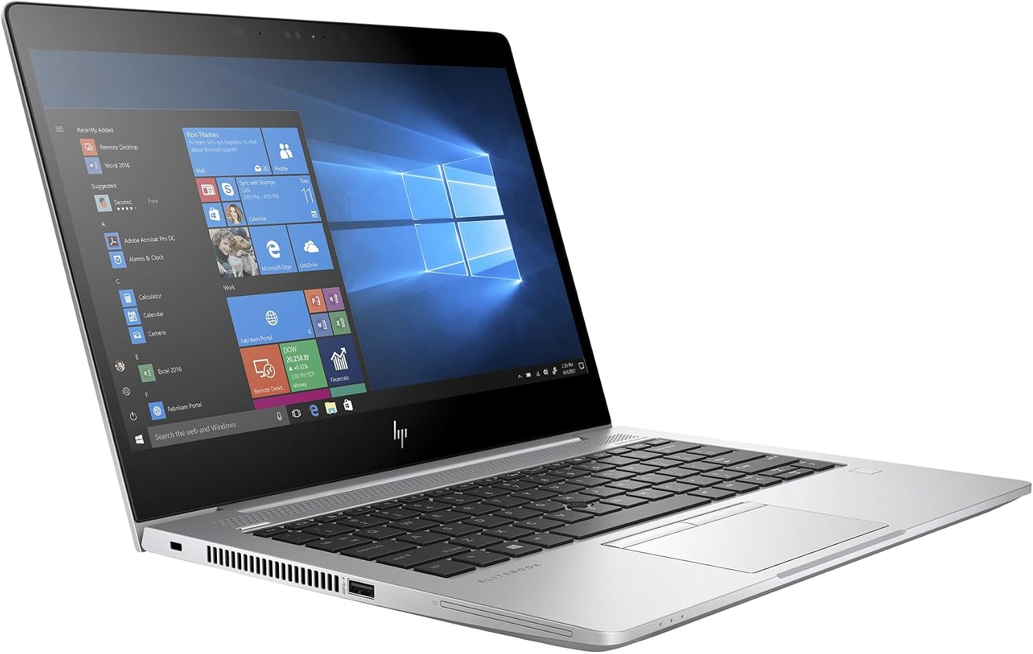 HP EliteBook 830 G5 13.3' FHD Core i7-8650 1.9GHz 32GB RAM 1TB Solid State Drive, Fingerprint Reader, Windows 11, CAM, (Renewed)
