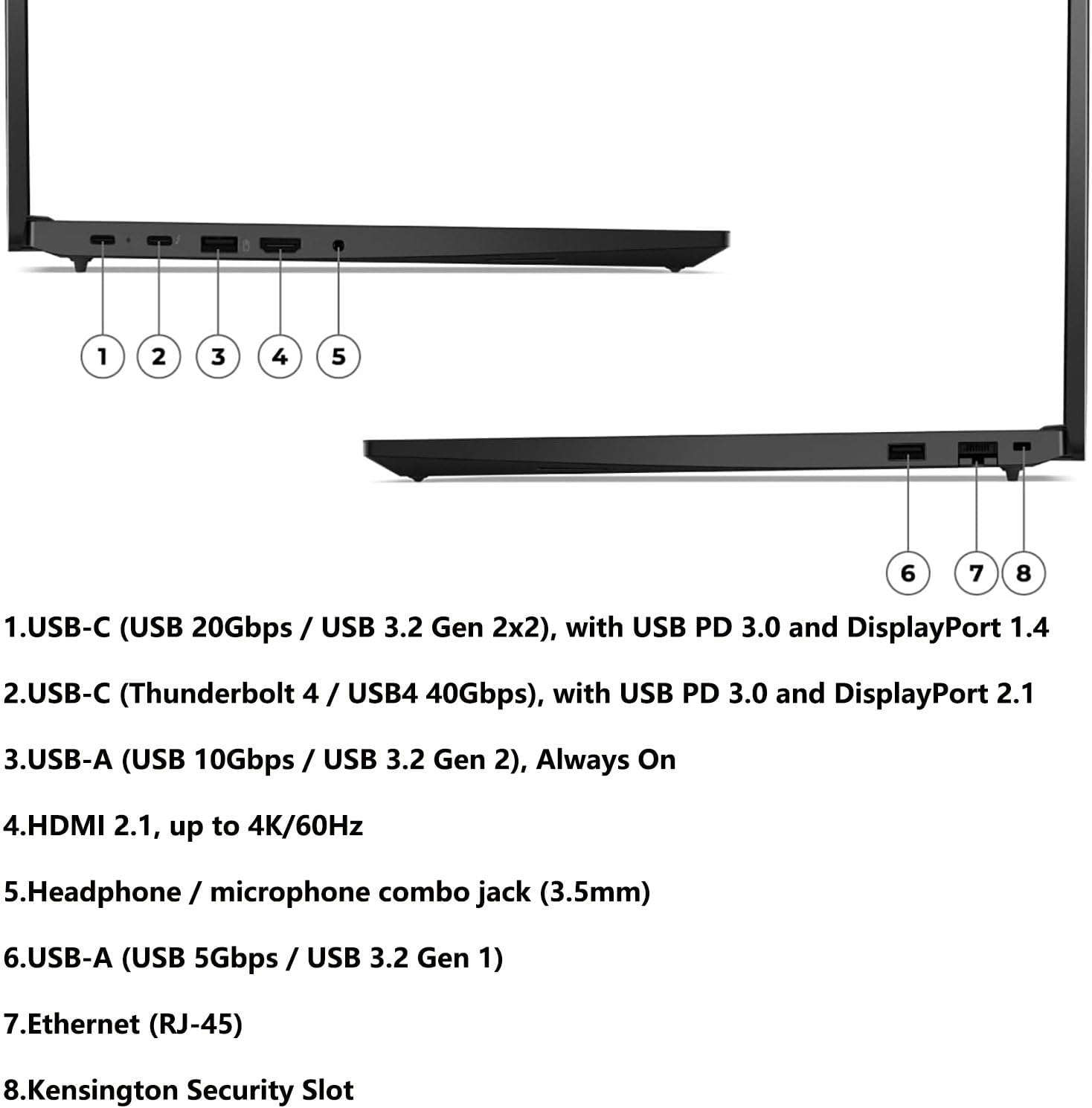 Lenovo ThinkPad E16 Gen 3 Business Laptop Computer, Intel 16-Core Ultra 7 255H (Beat i9-13900H), 16GB DDR5 RAM, 1TB PCIe SSD, 16' FHD+, WiFi 6E, BT 5.3, Webcam, Numeric Keypad, Windows11 Pro (Renewed