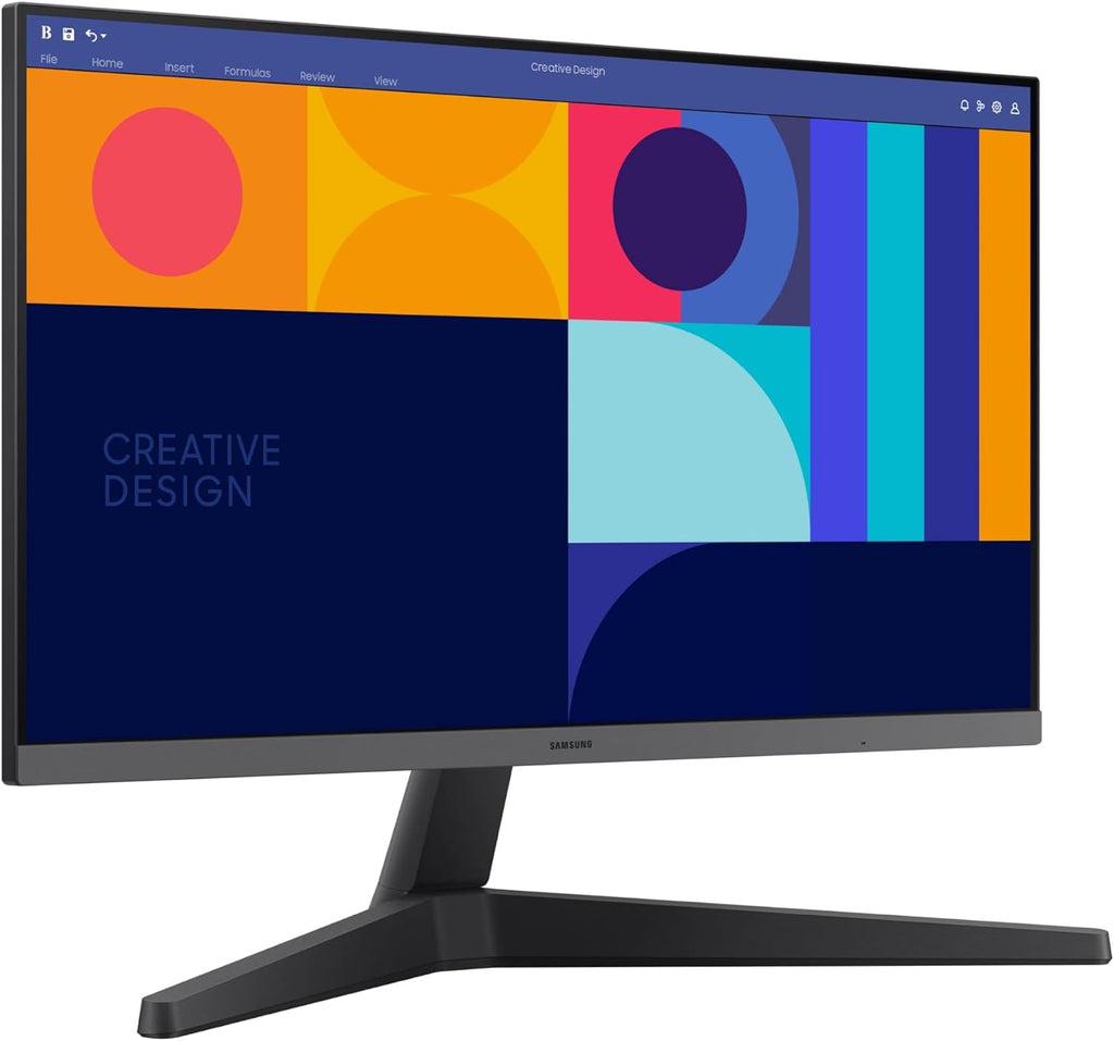 Samsung 27-Inch S33GC Series Business Essential Computer Monitor, IPS Panel, Tilt Only Display Stand, 100Hz, HDMI and DisplayPort, AMD FreeSync, Advanced Eye Care LS27C332GANXZA, 2023