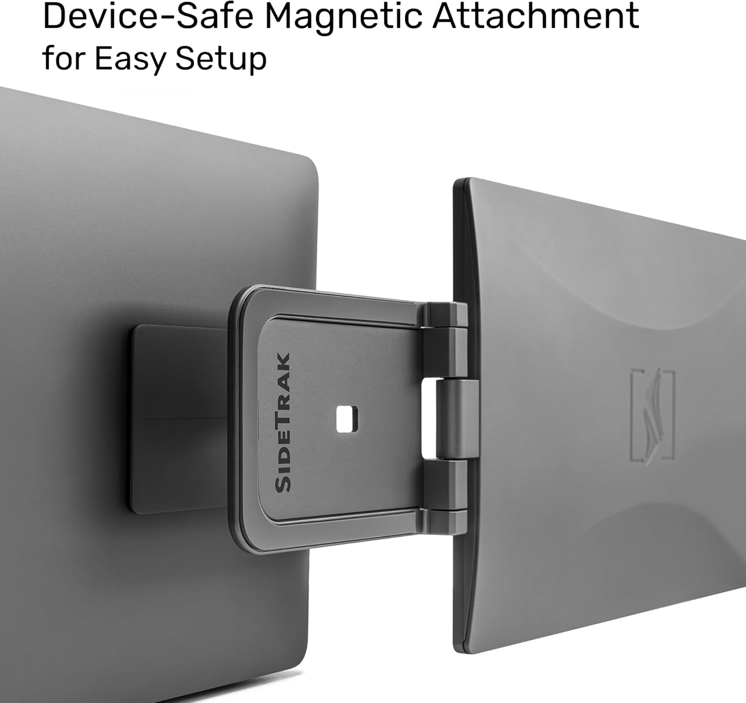 SideTrak Swivel 14' Portable Monitor for Laptop, Screen Extender with Patented Swivel Hinge, Attachable Travel Monitor, Dual Screen FHD Display, USB-C® & HDMI, (Dark Gray)