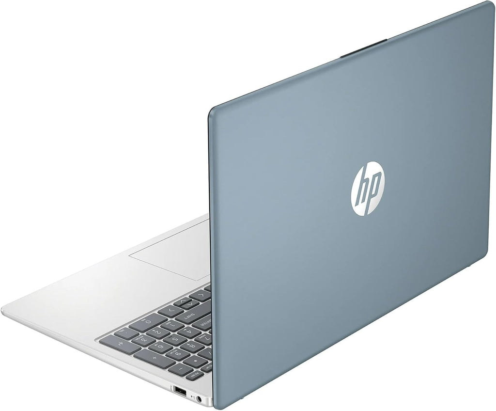 HP 15.6' FHD Touchscreen Business & Student Laptop, 16GB RAM 512GB SSD, 8-Cores Intel Core i3, Windows 11, PLUSERA Earphones, Moonlight Blue