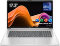 HP 17.3 inch Laptop with Office 365 for The Web, 32GB RAM, 512GB SSD Storage, Intel 13th 8 Cores i3 CPU (Beat 11th i5), 10 Key Number Pad, Windows 11, No Mouse