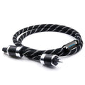 10 AWG Audiophile Power Cable, Hi-End OFC Power Cords for HiFi Systems (3ft,6ft,9ft), Audio Electrical Wire Stereo Jack Phono Plugs Connector for CD Player(US,6ft)