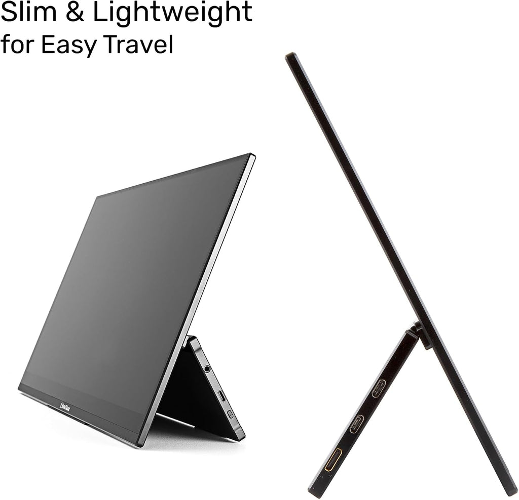 SideTrak Solo Pro 15.8' Touchscreen Portable Monitor for Laptop | FHD LED IPS Dual Display, 10-Point Touch, USB-C® & HDMI Laptop Screen Extender for Mac, PC, Chrome, HDR (Touchscreen)