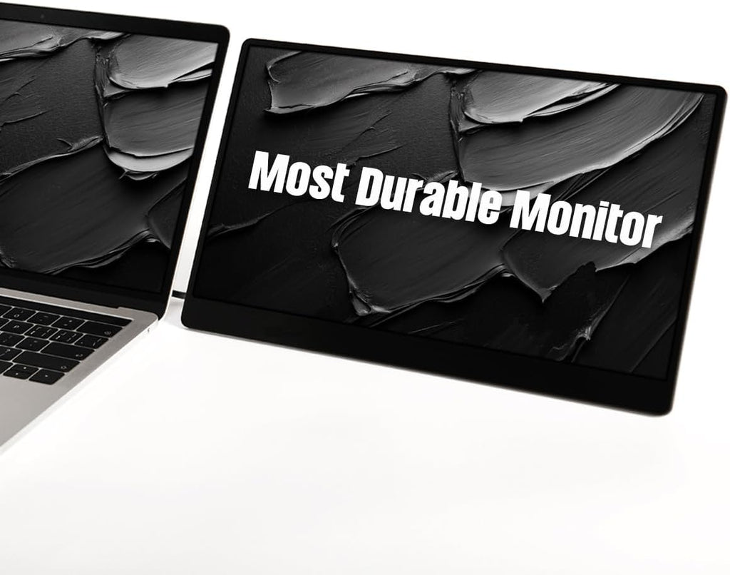 SOTSU FlipAction Go 14' Premium Portable Monitor | Full HD 1080p | 400 Nits | 100% sRGB | Robust yet Lightweight | Pivoting Landscape & Portrait Display | Tempered Glass Cover | USB-C & Mini HDMI | 5W