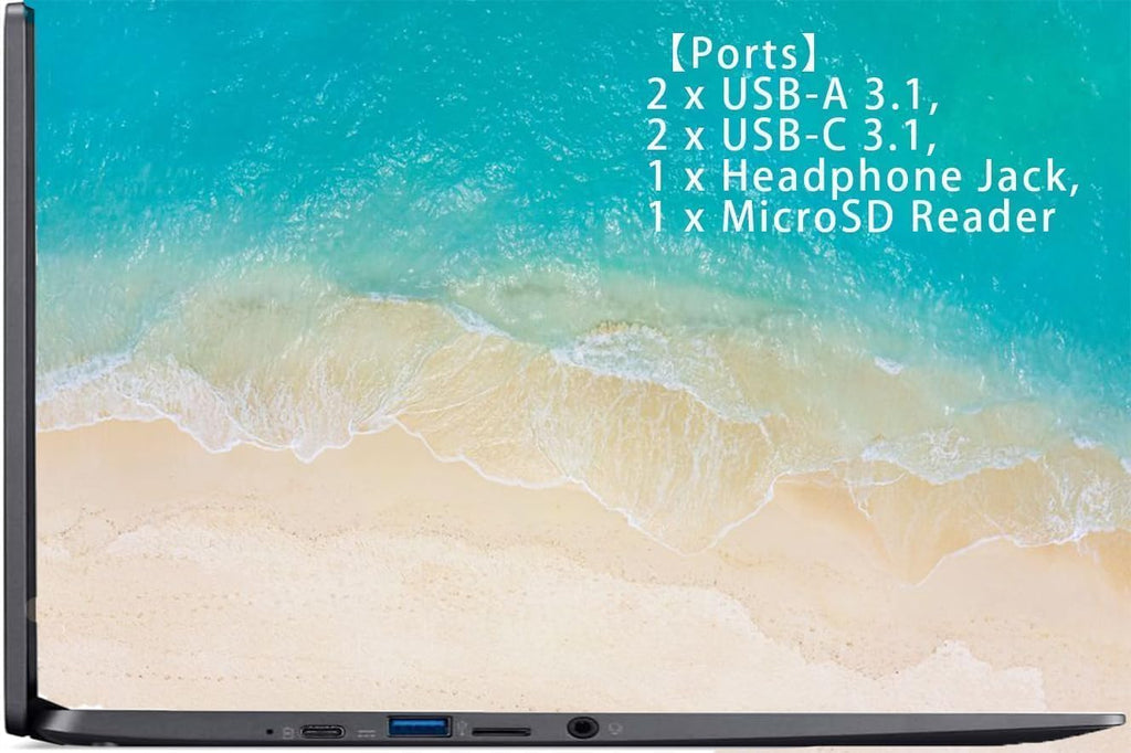 acer Chromebook Laptop - 14 Inches FHD - Touchscreen - IPS Display - 4GB LPDDR4 RAM - 64GB eMMC Storage - Intel Celeron Dual-Core Processor - Charcoal Black - 12.5 Hours Battery Life - 720p Webcam