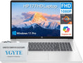 HP 17 Inch Laptop Computer | 17.3' FHD IPS Business Laptop PC | AMD Ryzen 5 (6-Cores) | 64GB RAM 2TB SSD | Windows 11 Pro | 10-Key Numbe Pad | USB-C Wi-Fi 6