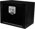 18'x 12'x 14' Steel Underbody Truck Tool Box with T-Handle Lock Latch, 18 Inch Heavy Duty Steel Under Body Toolbox for Pick Up Truck RV, Under Mount Tool Box
