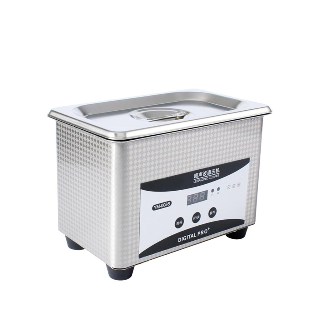 Ultrasonic Cleaners, 50W 0.8L Ultrasonic Cleaner Stainless Steel Washing Bath Machine Glasses Jewelry Watch Mini Ultrasound Wave Cleaning Tank