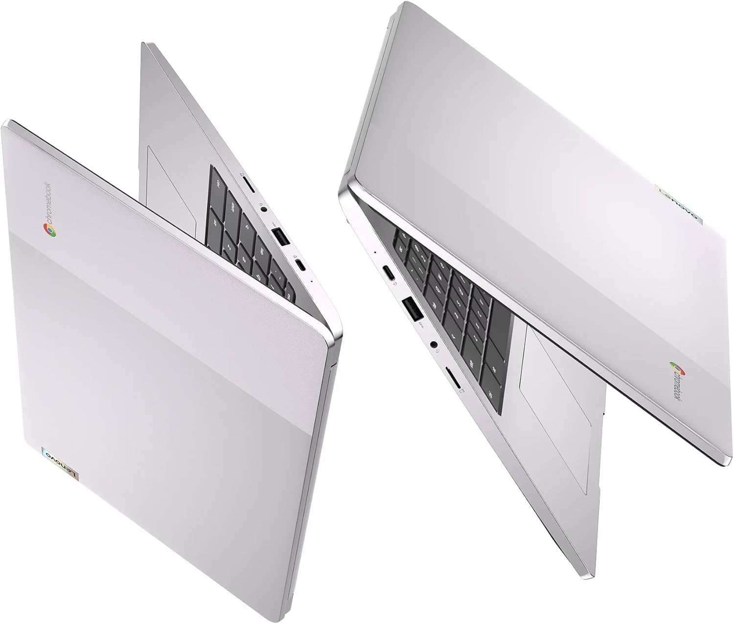 Lenovo IdeaPad 3i Chromebook 15.6' FHD Laptop, Intel Celeron N4500, 4GB Memory, 64GB eMMC, Chrome OS, Artic Grey, 82N4004NUS