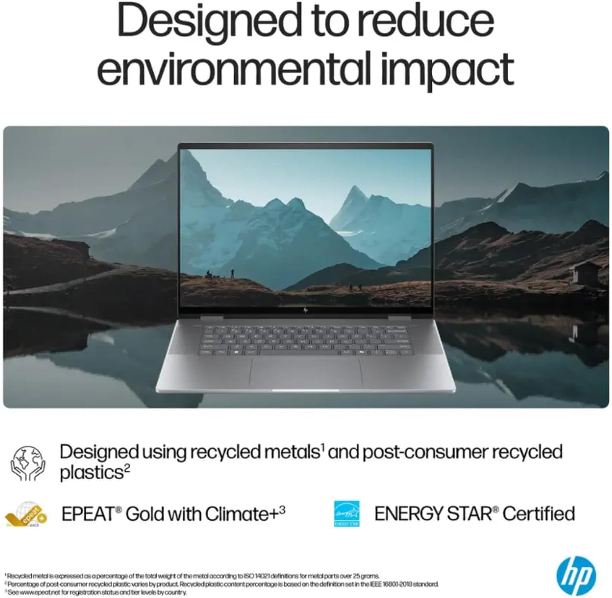 HP Envy x360 16' 2-in-1 Laptop, AMD Ryzen 5 8640HS AI Processor, FHD+ Touchscreen, Wi-Fi 6E, Windows 11 Pro, Fast Charge, Recycled Metal Design (2024), W/Stylus Pen (8GB RAM | 512GB PCIe SSD)