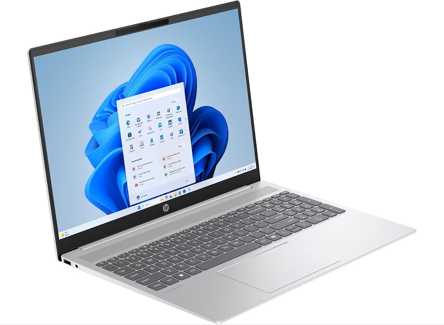 HP 15.5' FHD IPS Laptop, Intel Processor i5-1334U Up to 4.59GHz, 8GB DDR4, 512GB Storage, HDMI, Super-Fast WiFi, Fingerprint Reader, Windows 11 Home OS, Dale Silver, Renewed