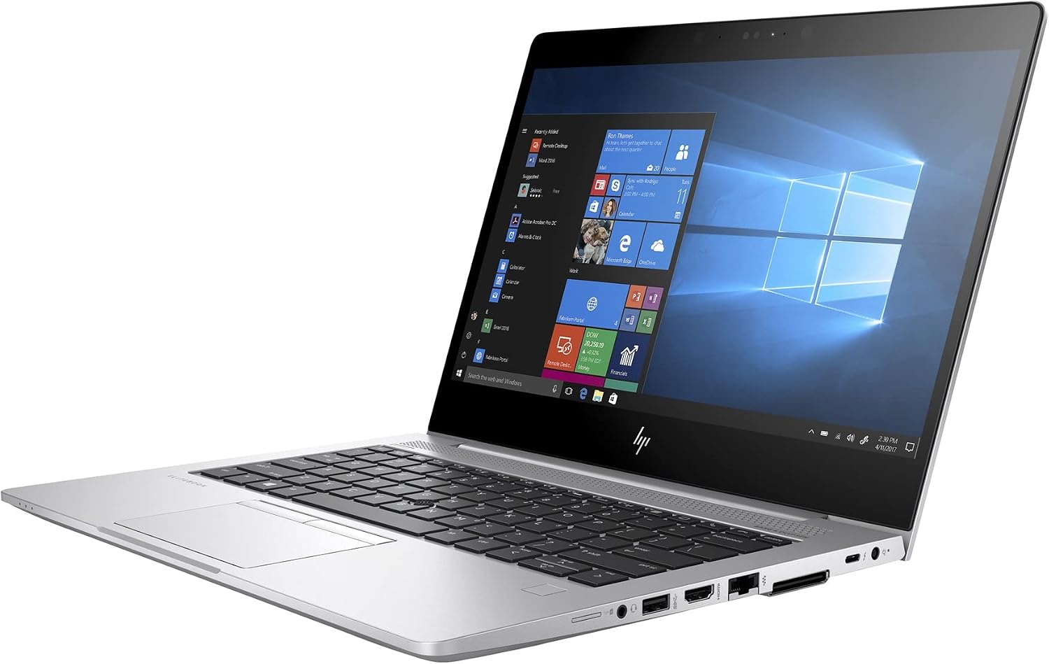 HP EliteBook 830 G5 13.3' FHD Core i7-8650 1.9GHz 32GB RAM 1TB Solid State Drive, Fingerprint Reader, Windows 11, CAM, (Renewed)