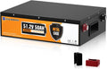 ECO-WORTHY 48V 50Ah Metal Case Lithium Battery,Built-in 50A BMS, 2~3C Peak Current for Strong Acceleration, Lightweight Lead-Acid Replacement, 4000+ Cycles for Lawn Mower, Golf Cart, Solar Off-Grid