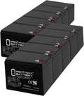 Mighty Max Battery ML12-12 - 12 Volt 12 AH SLA Battery F2 Terminal - Pack of 10