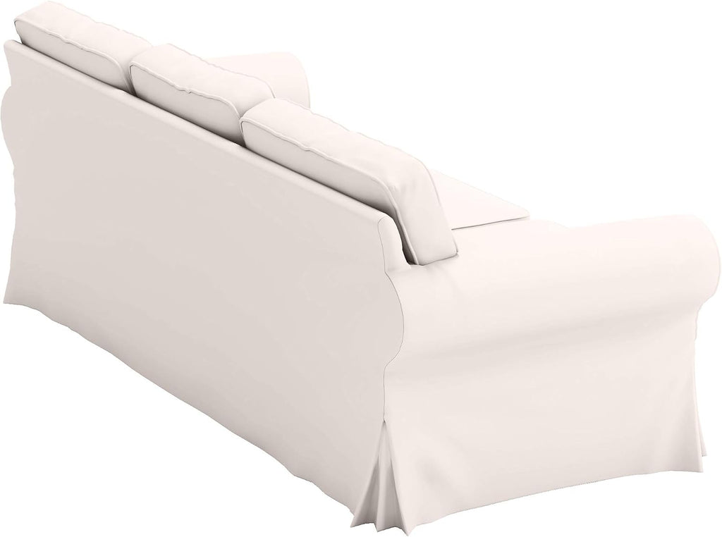 Heavy Duty UPPLAND (Not EKTORP) Sofa Cover Replacement Compatible with IKEA UPPLAND 3 Seat Sofa, Loveseat, Armchair, Sectional Corner, or Footstool Slipcover Only (Uppland 3 Polyester Beige)