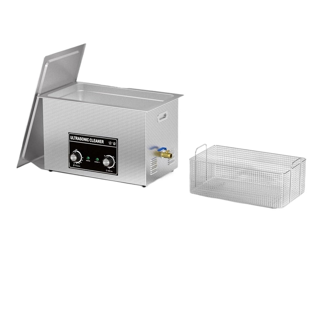30L 900W Ultrasonic Cleaner 110V/220V Industrial Compatible with Injector Engine Auto Parts Lab PCB Cleaner Washing Machine(100-780W,EU)