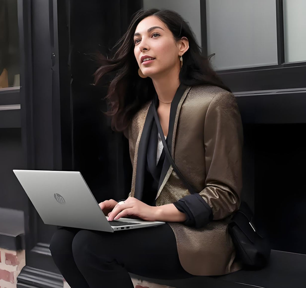 HP 15 Business Laptop with Microsoft Office | Powerful Intel Quad-Core Processor | 15.6' Anti-Glare LED Display | 8GB DDR4 RAM | 512GB M.2 SSD | Wi-Fi 5 | Windows 11 Pro | WOWPC USB
