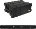 Gator G-PRO-4U-13 Heavy-Duty Shallow Rack Case - 4U with 13' Depth, Front & Rear Rails, Recessed Latches for Secure Equipment Protection