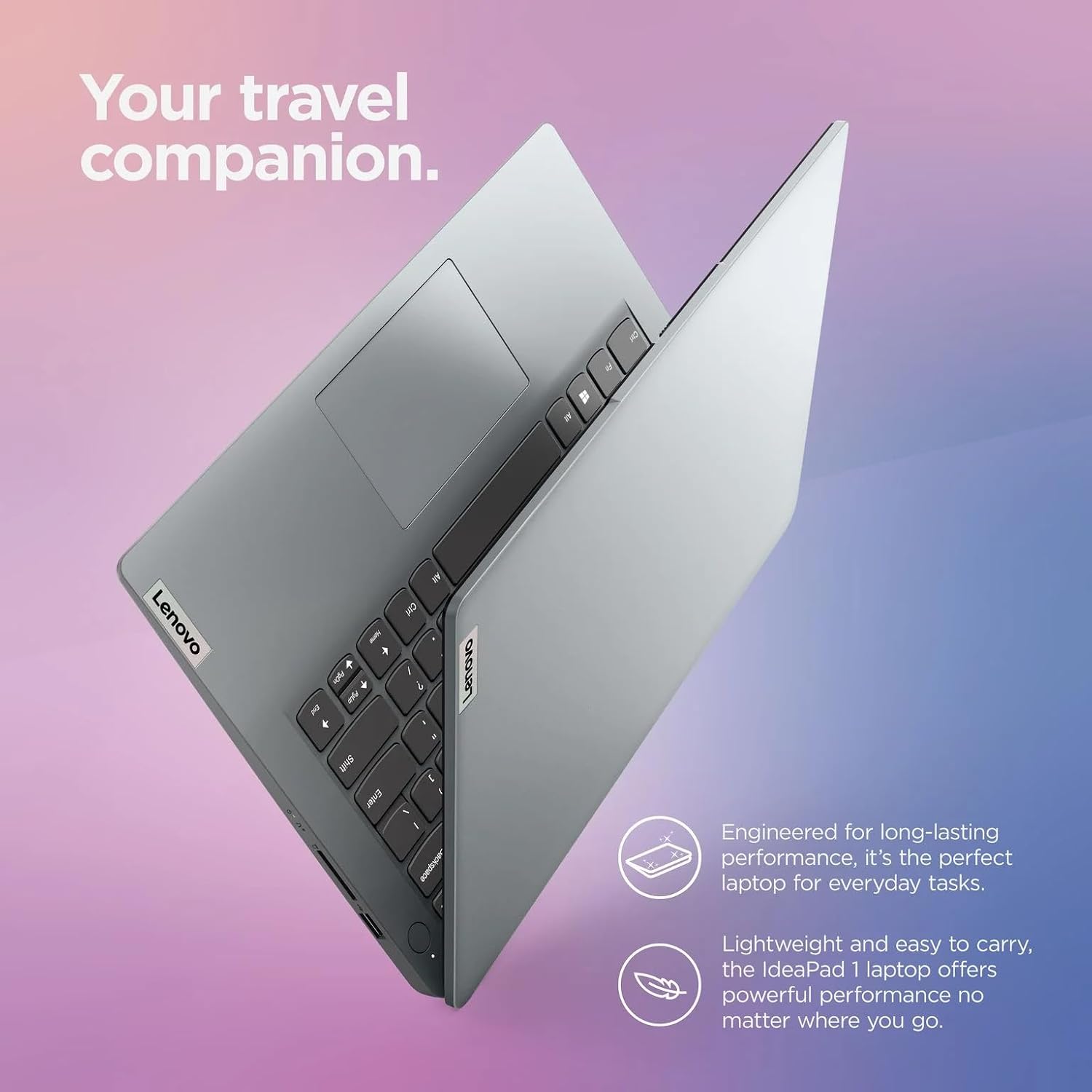Lenovo IdeaPad 14' Laptop Computer 2025, 20GB RAM, 1.1TB Storage (500GB SSD +128GB eMMC +500GB Ext), Intel Core Processor, UHD Graphics, Long Battery WiFi-6, MarxsolAccessory, 1-Yr Office 365, Win 11