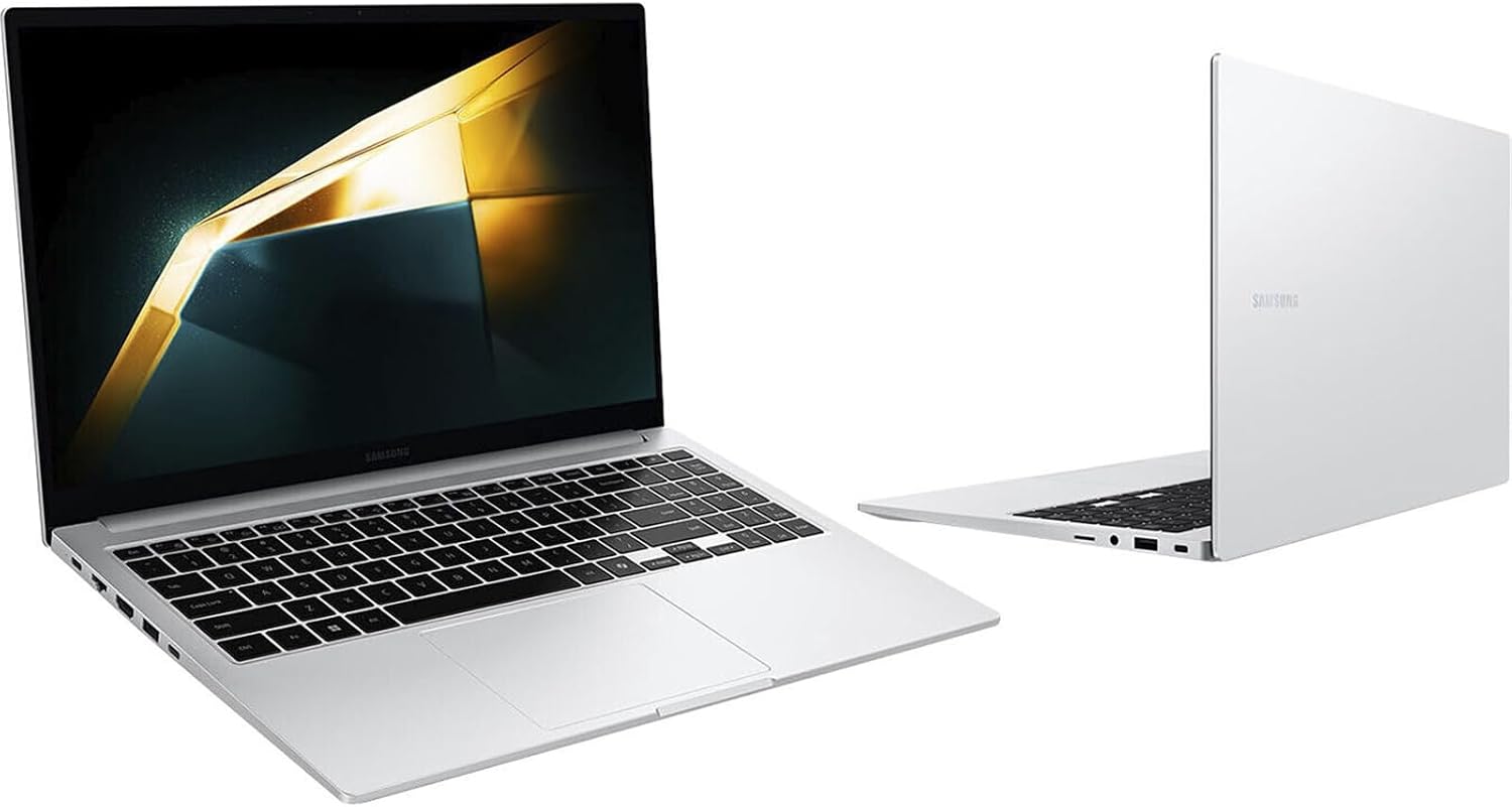 Samsung 15.6FHD Galaxy Book4 Laptop - Intel Core 7 150U(10 Core) Processor, 16GB RAM, 512GB SSD, Backlit Keyboard, Fingerprint, Copilot AI PC Windows 11 Pro for Business & Students