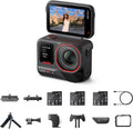Insta360 Ace Pro 2 Ultimate Bundle Dual Battery - 8K Waterproof Action Camera Co-Engineered with Leica, 1/1.3' Sensor, Dual AI Chip, Leading Low Light, Superior Audio, Flip Screen & AI Editing
