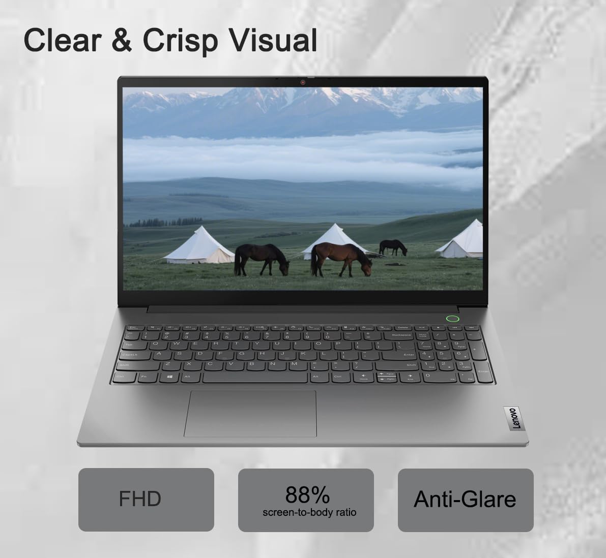 Lenovo ThinkBook 15 Business Laptop (15.6' FHD Anti-Glare, 40GB RAM, 1TB SSD, AMD Ryzen 7 5825U (> Intel i7-1255U)) Fingerprint, 1080p Webcam, Military Grade, Ethernet, Wi-Fi, Win 11 Pro w/Copilot