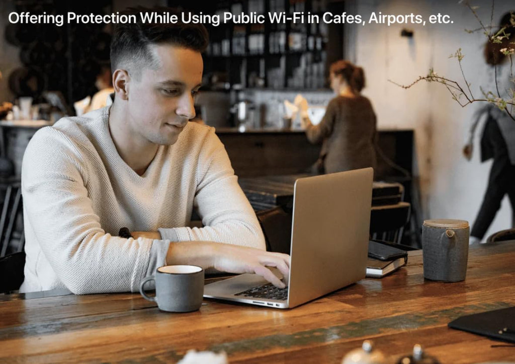 Deeper Connect Air(2023 Version) Portable WiFi Wireless Router Hotspot Device, Lifetime Free Router VPN for Travel Privacy, Compact VPN Routers for Home and Remote Work