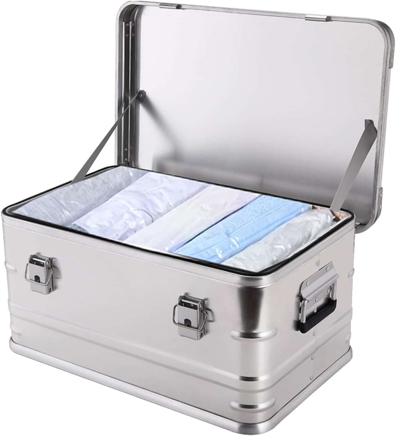 Tool Box Metal Tool Box Aluminium Storage Box Professional Portable Storage Cabinet Workshop Toolbox Household Book Organiser Tool Storage(Medium)