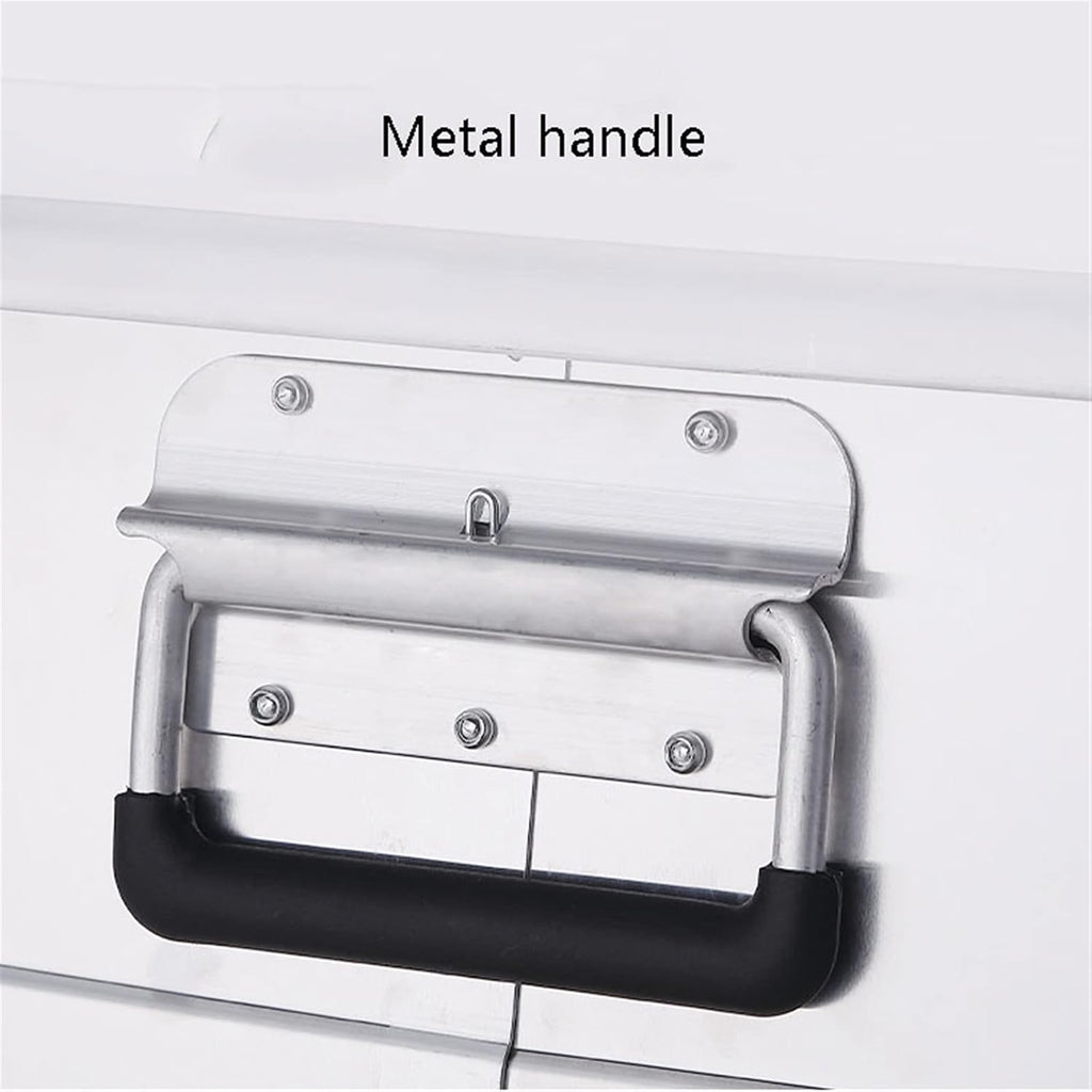 Portable Tool Box Tool Storage Box Portable Aluminum Tool Box Compact Hard Case Tool Box Repair Tool Box Home Storage Organizer Small Parts Box