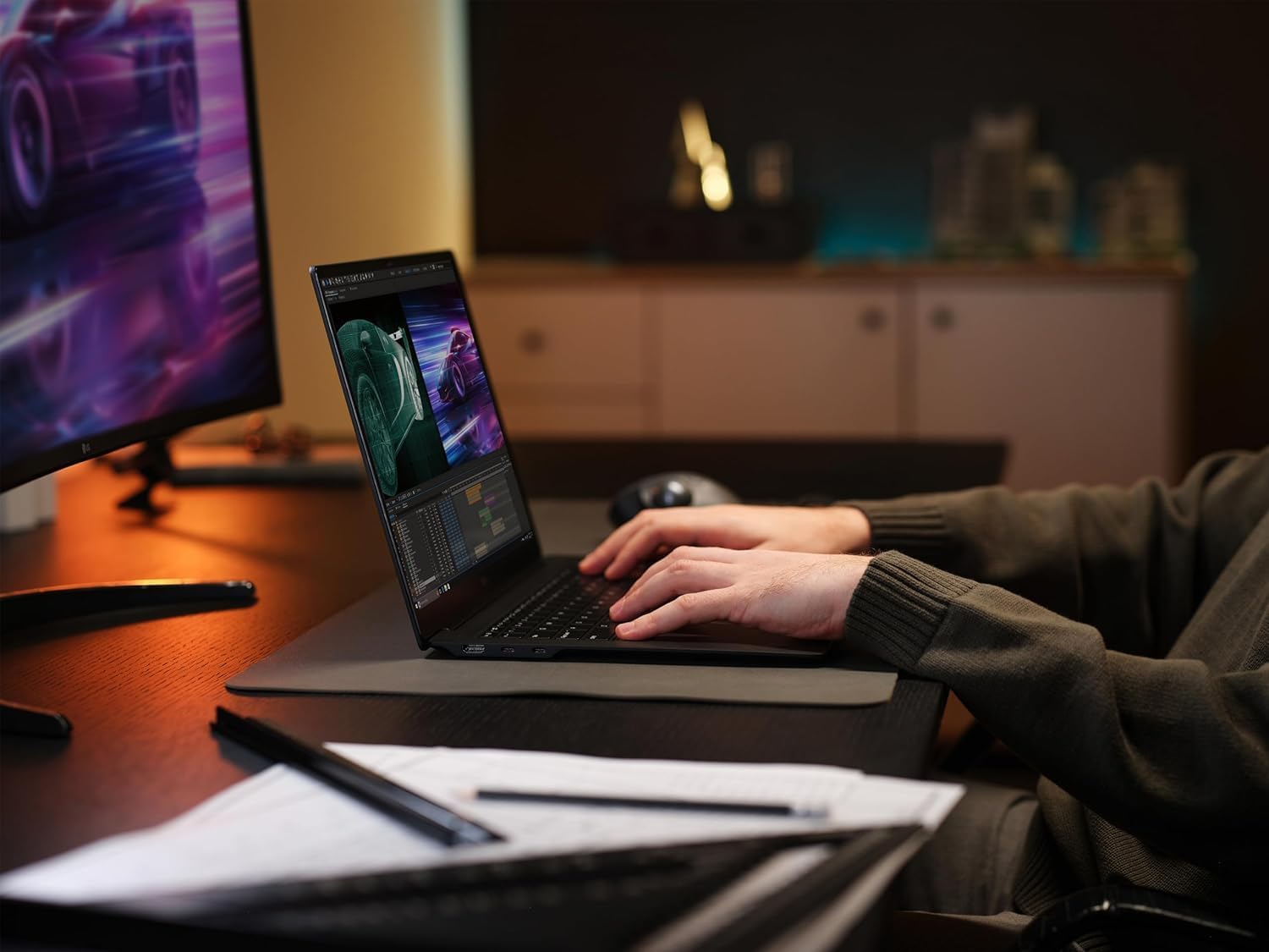 LG Gram 16 Touchscreen Laptop, AI-Enabled Intel Ultra 7 155H Processor, Intel Arc Graphics, 16' 2K IPS WQXGA Display, 32 GB LPDDR5X RAM 2 TB SSD, Wi-Fi 6E, Windows 11 Pro, Office Pro Lifetime License