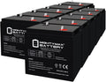 Mighty Max Battery ML36-6NB - 6 Volt 36 AH, NB Terminal, Rechargeable SLA AGM Battery - 10 Pack
