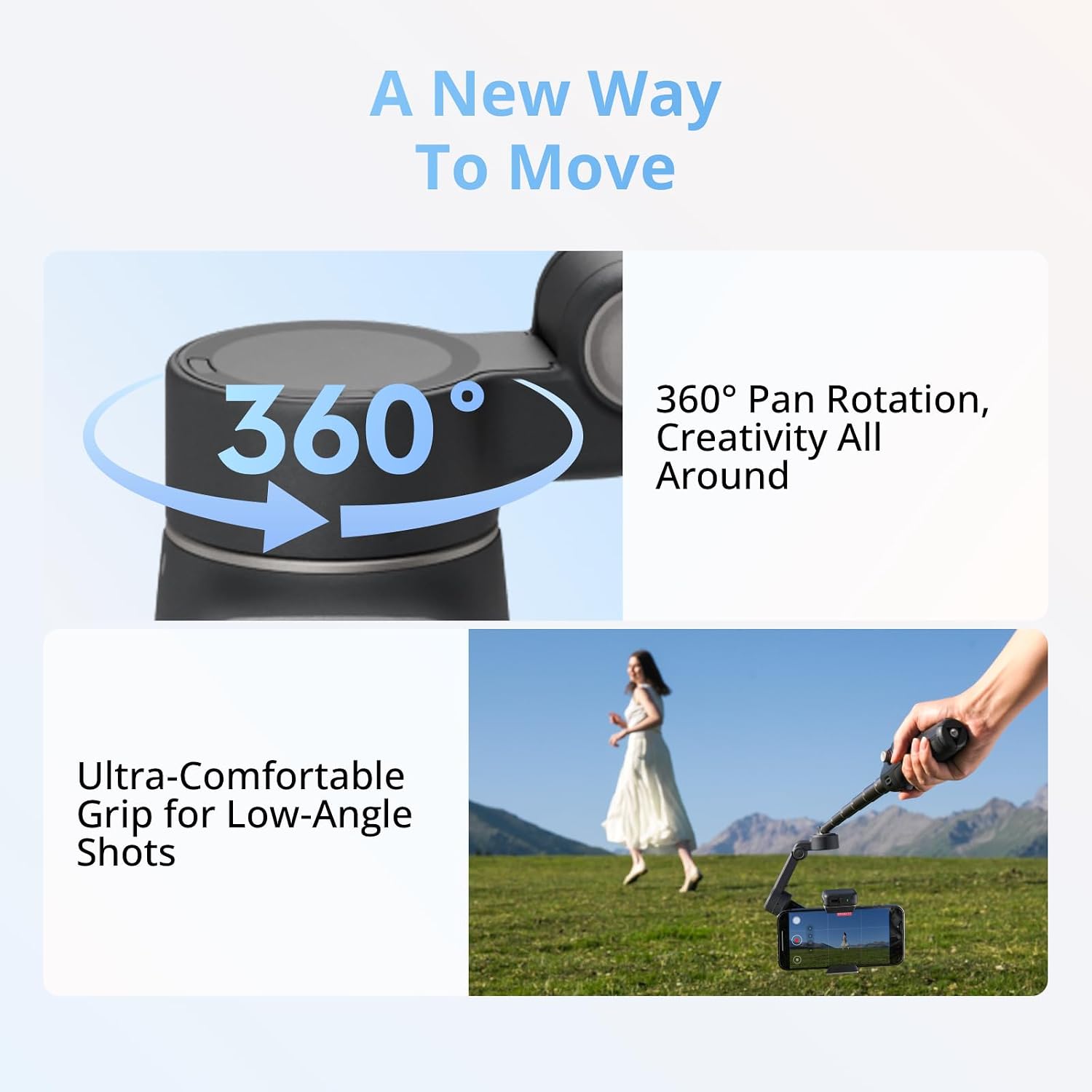 DJI Osmo Mobile 8 Advanced Tracking Combo Gimbal Stabilizer for Phone, AI Native Tracking with Audio & Lighting, 360° Pan Rotation, Built-in Extension Rod & Tripod, 10h Battery, Extension Rod