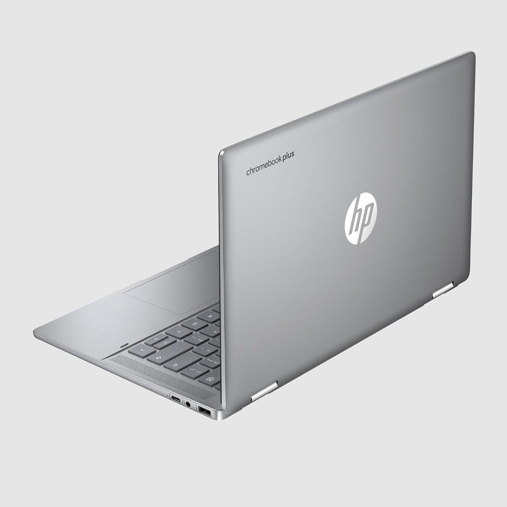 HP Chromebook Plus x360 14 inch Laptop, FHD Touchscreen, Intel Core i3-N305, 8 GB RAM, 128 GB UFS, Intel UHD Graphics, Chrome OS, 14b-cd0010nr (2024)