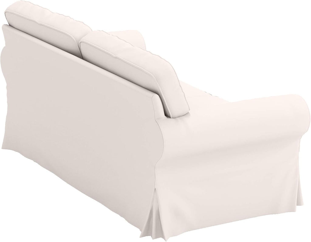 Heavy Duty UPPLAND (Not EKTORP) Sofa Cover Replacement Compatible with IKEA UPPLAND 3 Seat Sofa, Loveseat, Armchair, Sectional Corner, or Footstool Slipcover Only (Uppland 2 Polyester Beige)