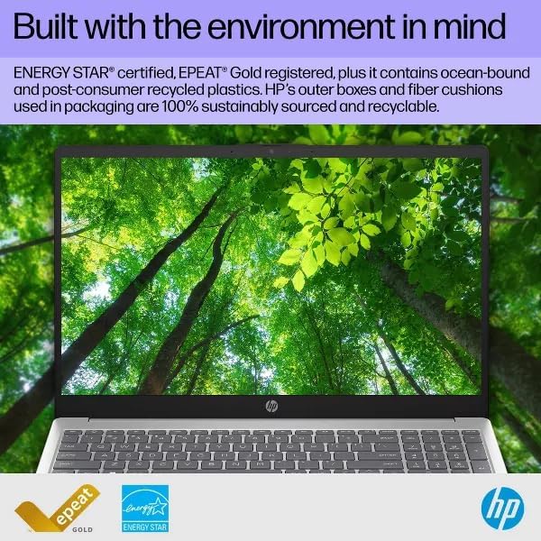 HP 15-FD000 Laptop 2025 15.6' FHD 1920x1080 Display Touchscreen, Intel Core i5-1334U, 10-core, Intel Iris Xe Graphics, 64GB DDR4, 2TB SSD, Wi-Fi 6, Bluetooth 5.3, 720p HD Camera, Windows 11 Home