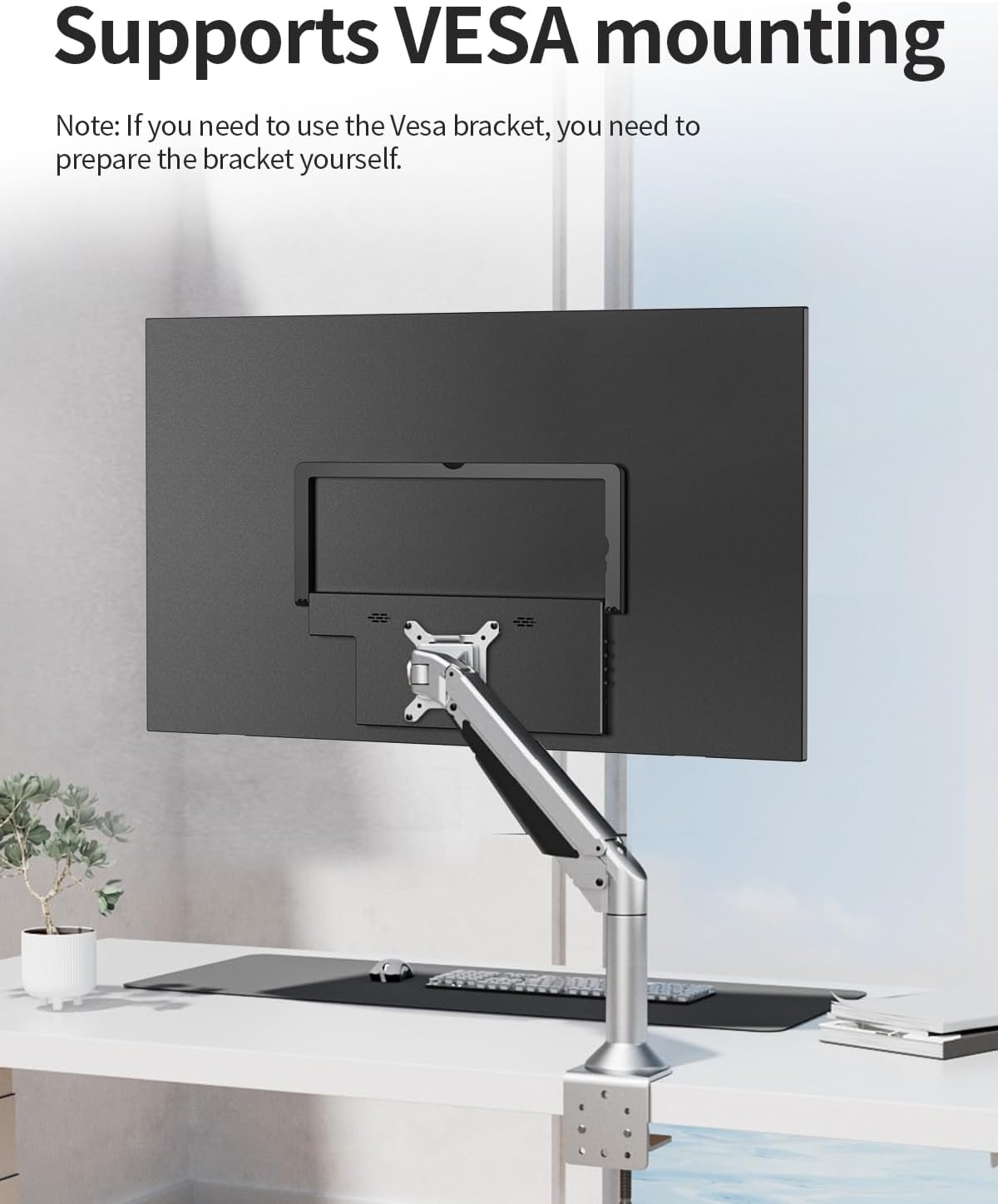 24.5' 2.5K Portable Monitor 160Hz QHD Gaming Monitor 100% sRGB IPS Large Screen, USB-C HDMI External Second Screen with Kickstand, Travel Monitor for Laptop, PC, Phone, VESA Mountable