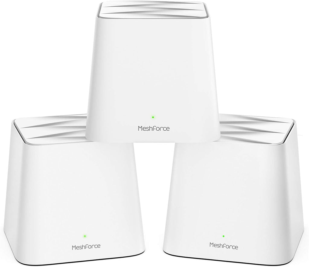 M1 Mesh WiFi System, Whole Home WiFi Performance, WiFi Router Replacement, Max Wireless Coverage 6+ Rooms, Easy to Setup, Parental Control (3 Pack)