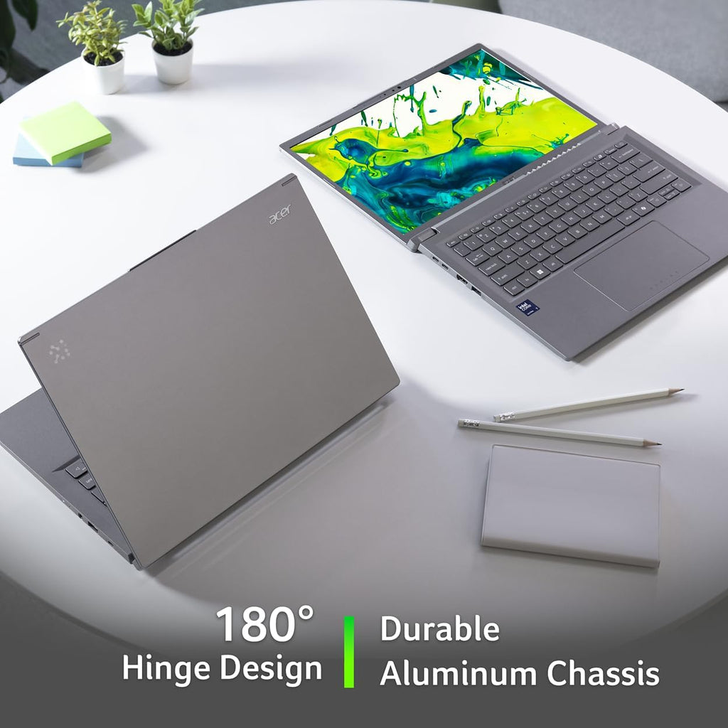 acer Aspire 14 AI Copilot+ PC | 14' WUXGA Display | Intel Core Ultra 5 Processor 226V | NPU: Up to 40 Tops - GPU: Up to 53 Tops | Intel ARC 130V | 16GB LPDDR5X | 512GB SSD | Wi-Fi 6E | A14-52M-51S1