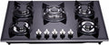 30 Inch Dual Fuel Gas Cooktop - 5 Burners, Tempered Glass, Drop-In, Sealed, DK157-A01S