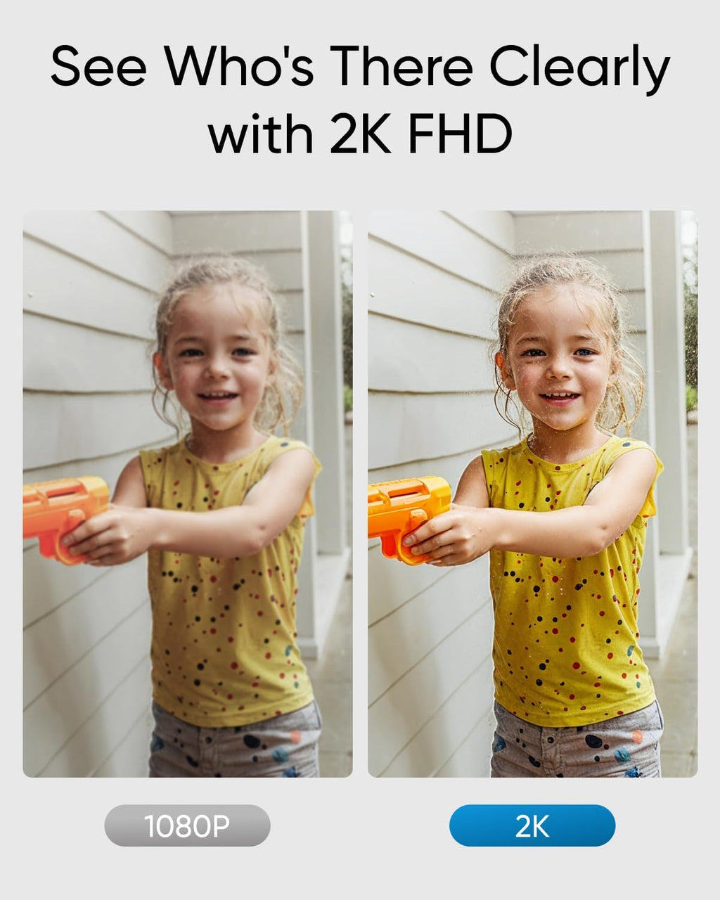 eufy Video Doorbell C31 & SoloCam S340 (Bundle),4K FHD,Battery Wireless/Wired Powered,Head-to-Toe View,Live Video Call, 24/7Recording,Human and Motion Detection,HomeBase S380 Compatible