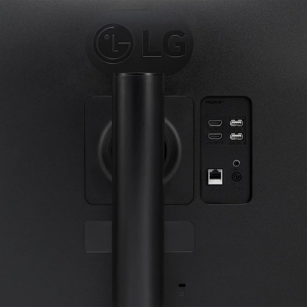 LG 34 Inch WQHD (3440x1440) Curved Smart Monitor, 100Hz, 5ms, HDR10, 99% sRGB, webOS 23, Screen Share, AirPlay 2, Flicker Free, Includes Wireless Screen Mirroring, HDMI, USB-A,Tilt/Height Adjustment