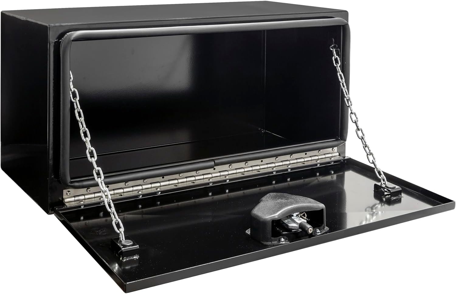 Buyers Products 1752800 Black Pro Series Steel Underbody Truck Box, 18x18x24 Inch, Durable Vehicle Tool Box For Storage and Organization