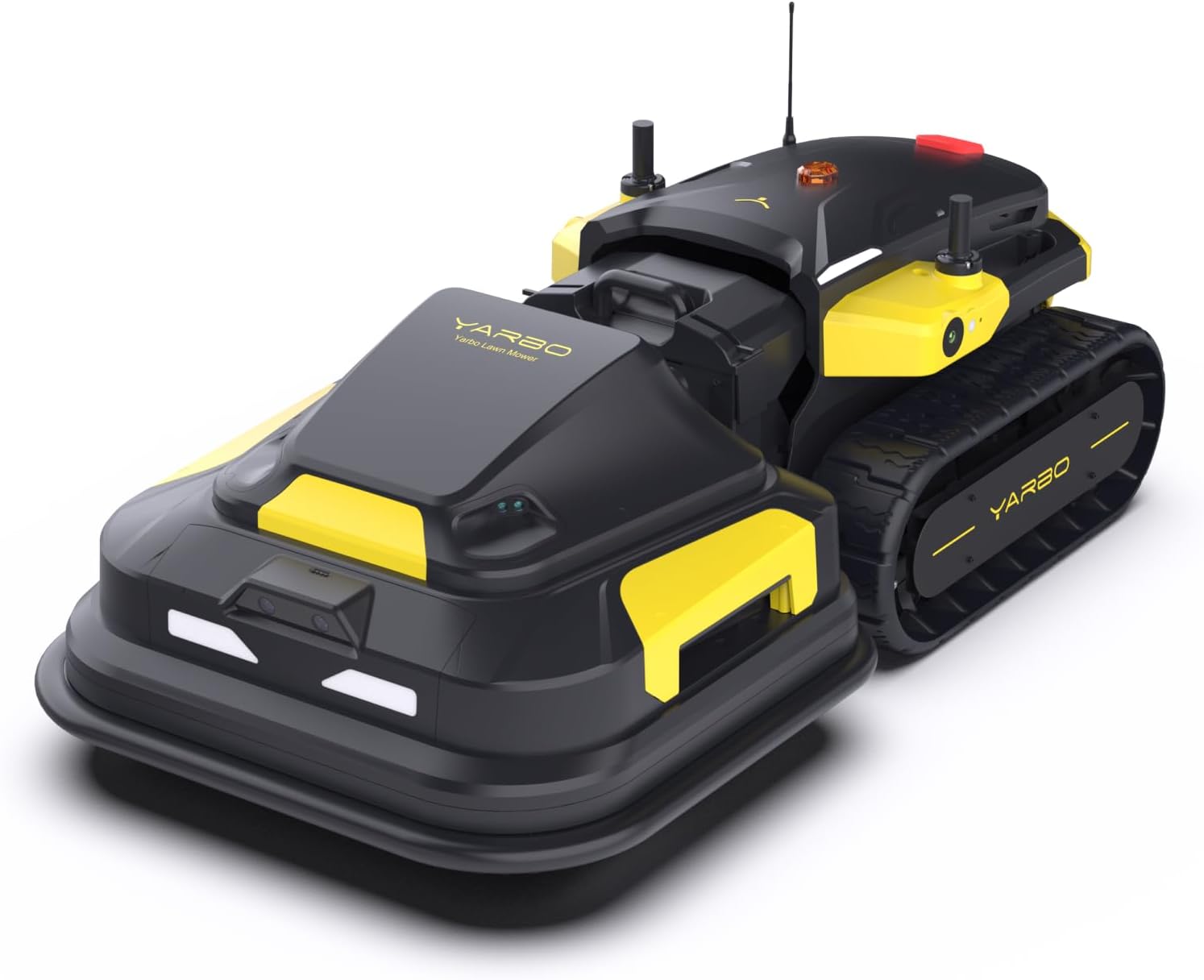 YARBO Robot Lawn Mower for Large Yard up to 6 Acres, Perimeter Wire Free, Modular Design, 1.2'-4.0' Cutting Height, 70% Slopes, Auto Recharging, AI Vision & RTK for Navigation