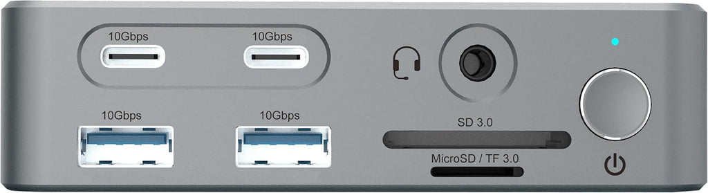 CONCEPTRONIC DONN25G 15-in-1 DisplayLink USB 3.2 Gen 2 Docking Station, Triple Display 4K60Hz