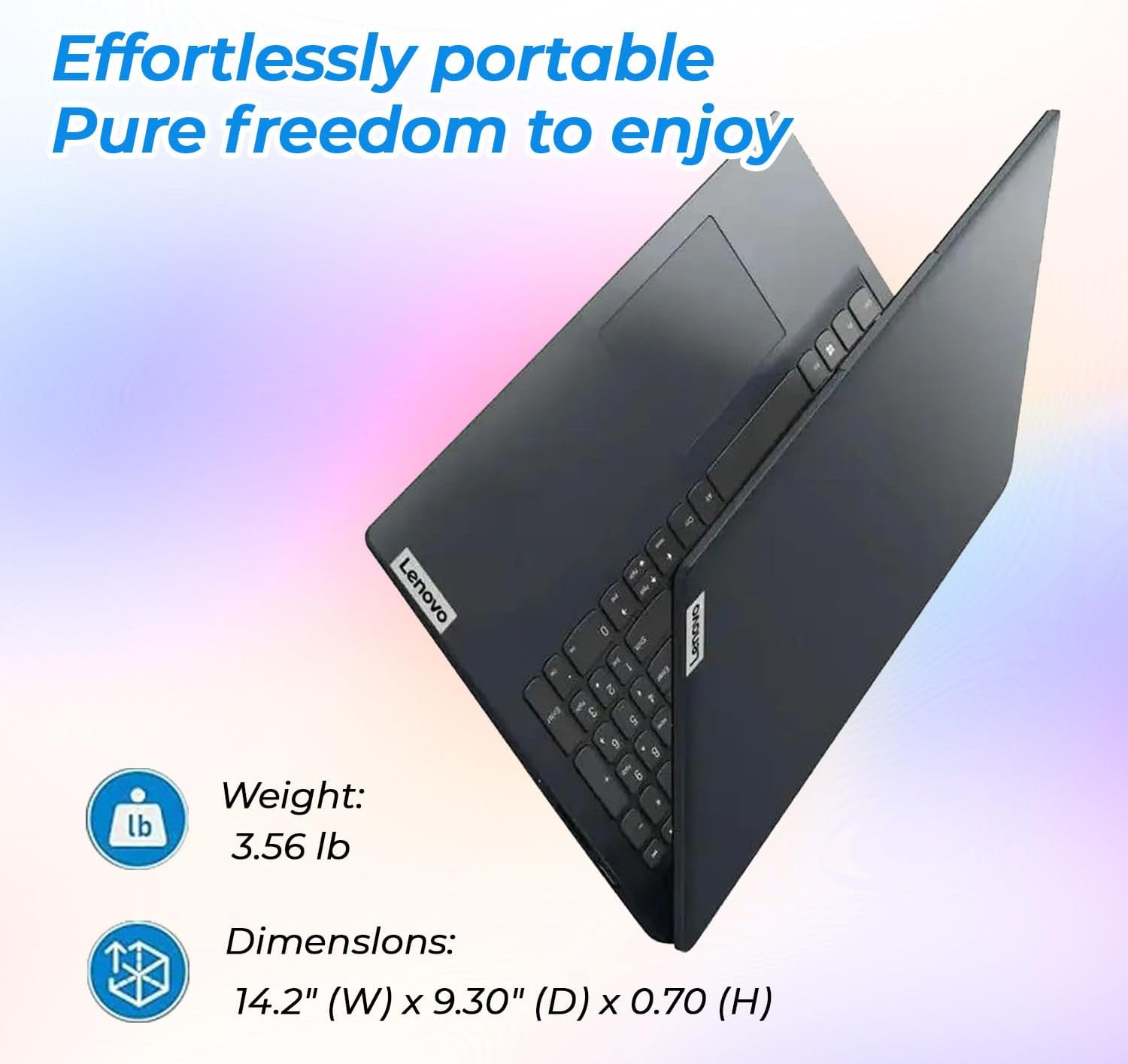 Lenovo Newly Designed 15.6' Business Laptop(2025/2026 Edition) | Intel 4-core Processor | 15.6' FHD (1920 x 1080) | 32GB DDR4 | 1TB PCIe SSD | Low-Blue Light | Military Durable | Windows 11 Pro